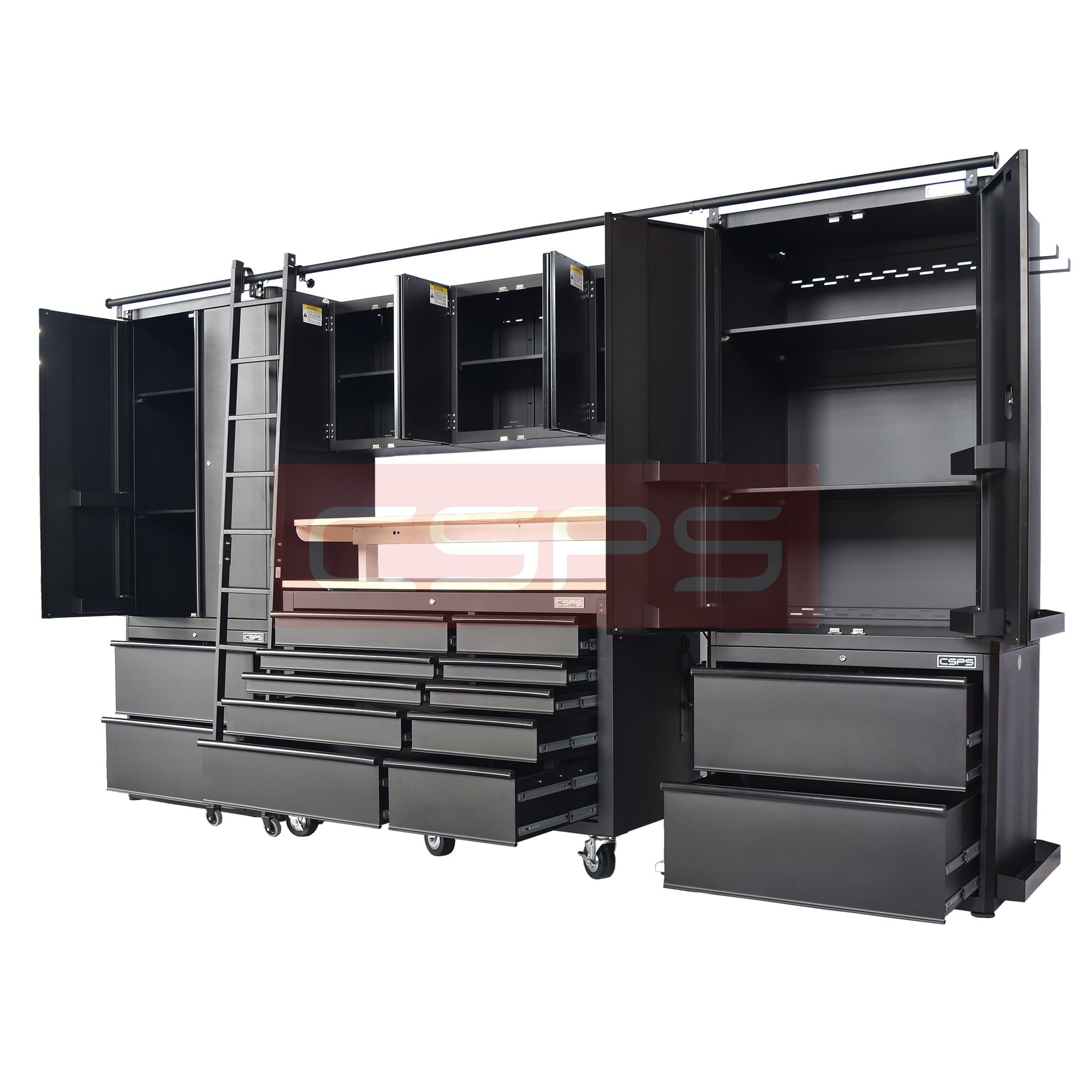  Bộ tủ đồ nghề CSPS 366cm - 10 chi tiết 