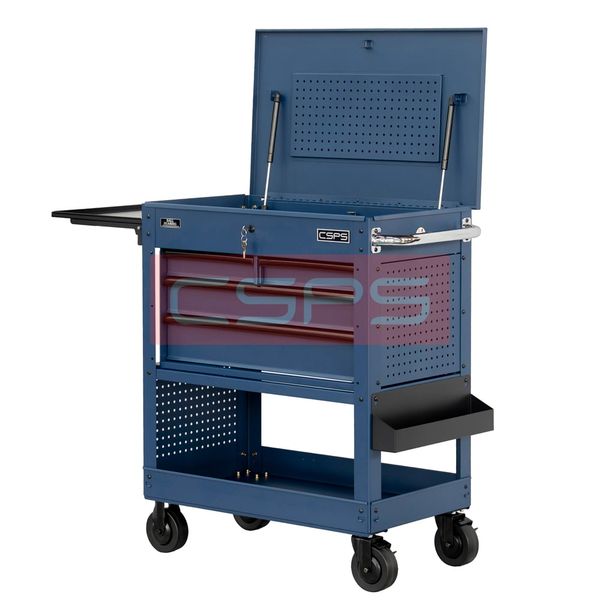  Tủ dụng cụ CSPS 84cm - 04 hộc kéo màu xanh dương 