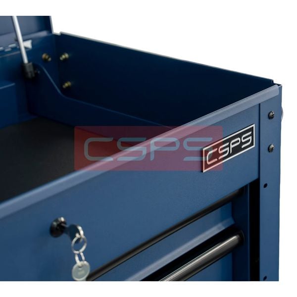  Tủ dụng cụ CSPS 84cm - 04 hộc kéo màu xanh dương 