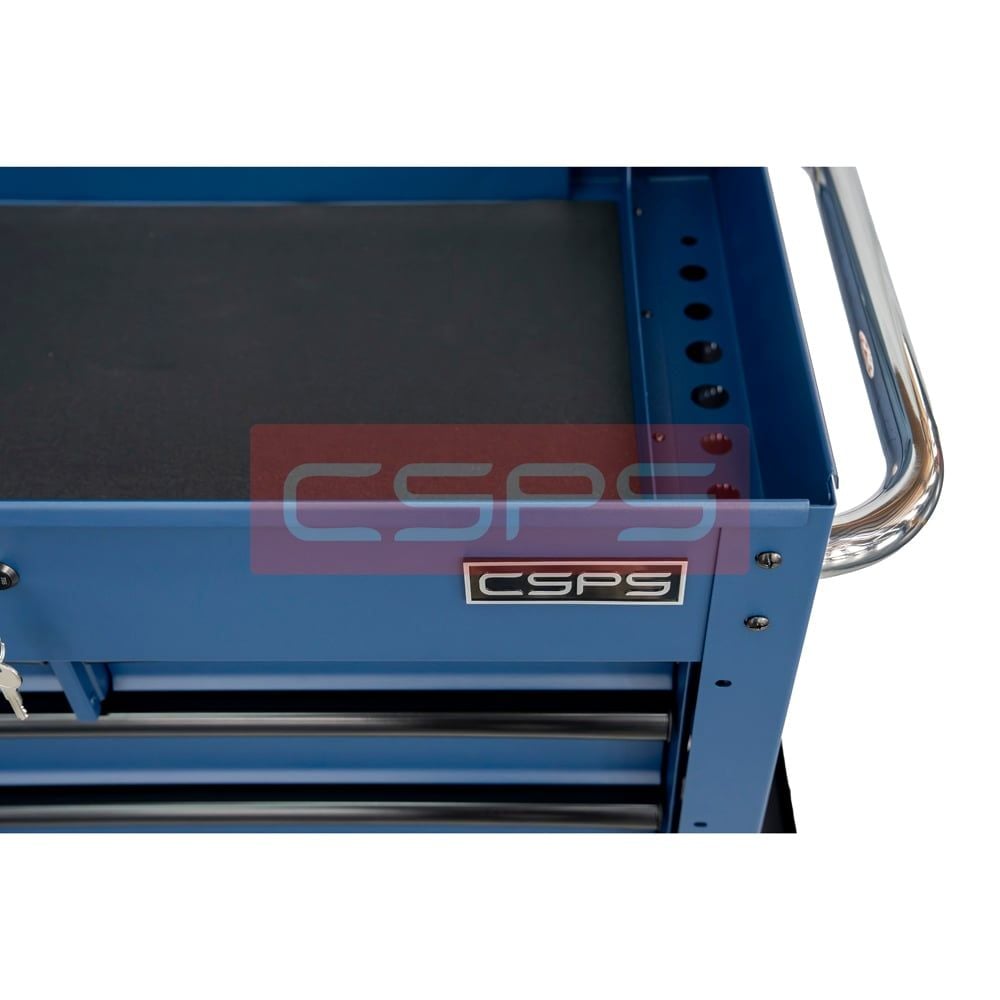  Tủ dụng cụ CSPS 84cm - 04 hộc kéo màu xanh dương 