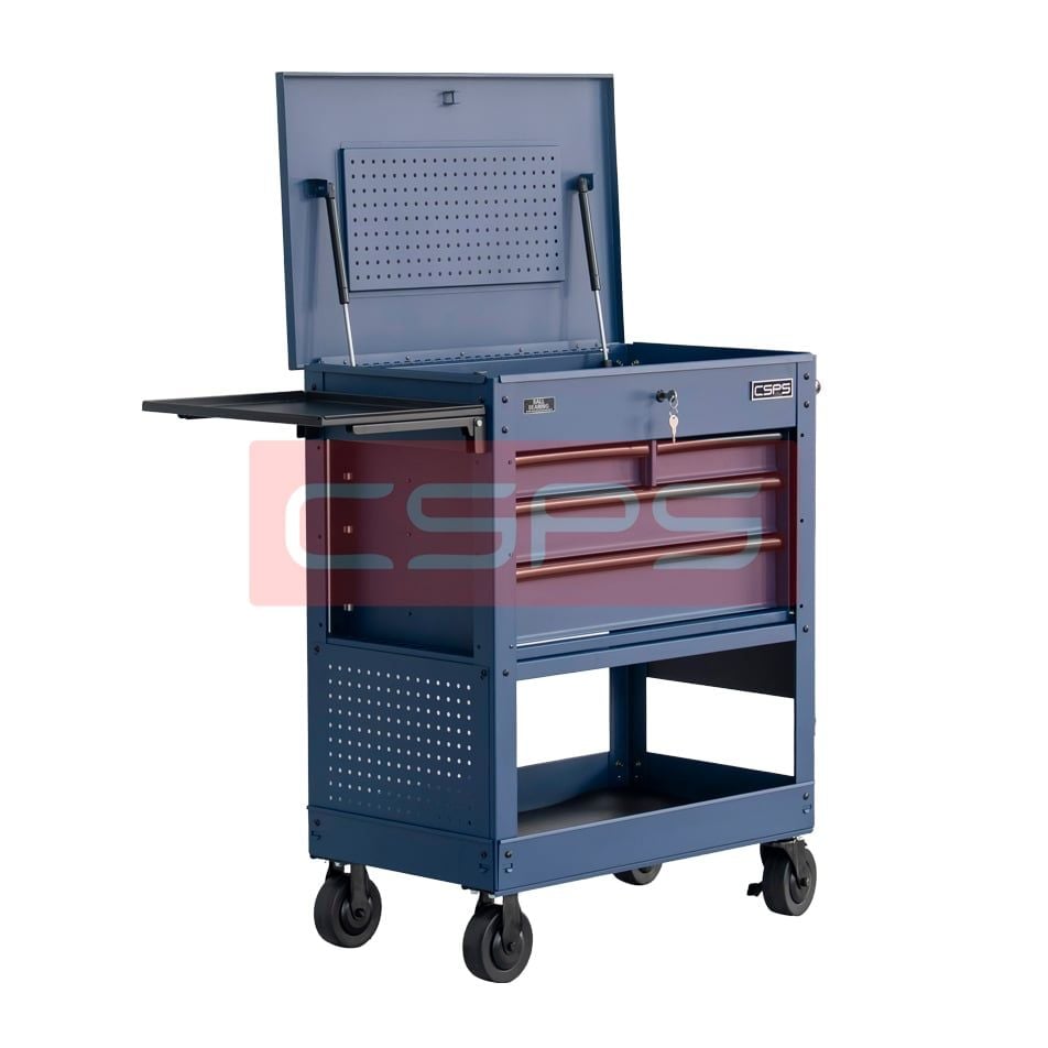  Tủ dụng cụ CSPS 84cm - 04 hộc kéo màu xanh dương 