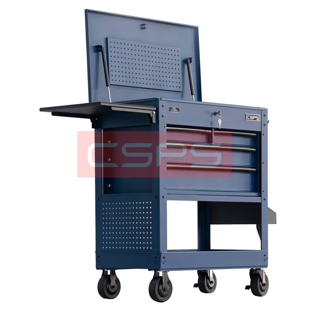  Tủ dụng cụ CSPS 84cm - 04 hộc kéo màu xanh dương 
