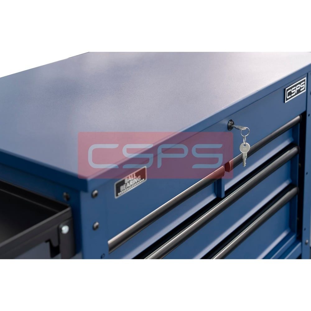  Tủ dụng cụ CSPS 84cm - 04 hộc kéo màu xanh dương 
