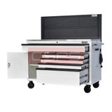  Tủ dụng cụ CSPS 132cm - 05 hộc kéo màu đen/trắng 