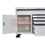  Tủ dụng cụ CSPS 132cm - 05 hộc kéo màu đen/trắng 