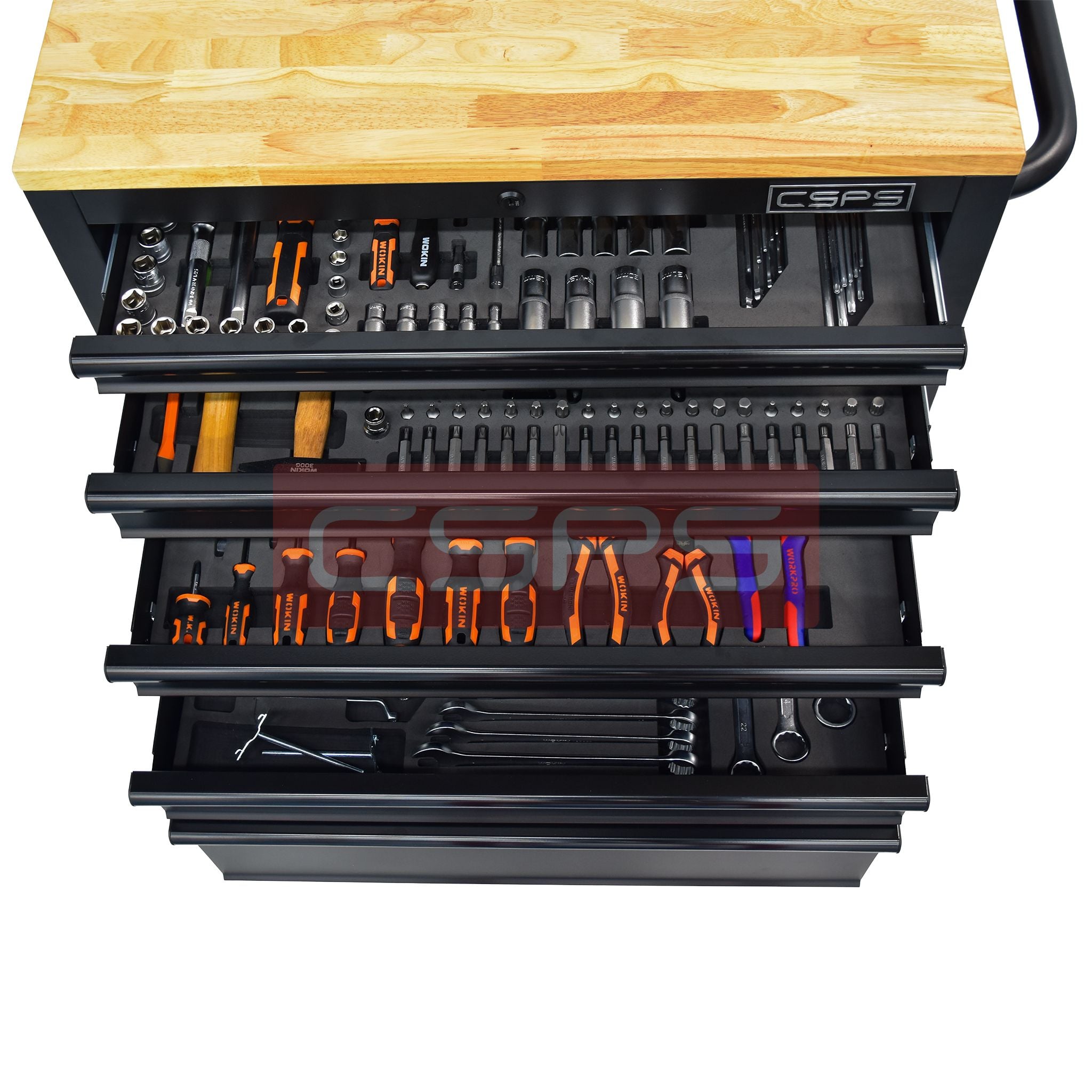  Bộ dụng cụ Wokin 171 chi tiết cho tủ CSPS 76cm 