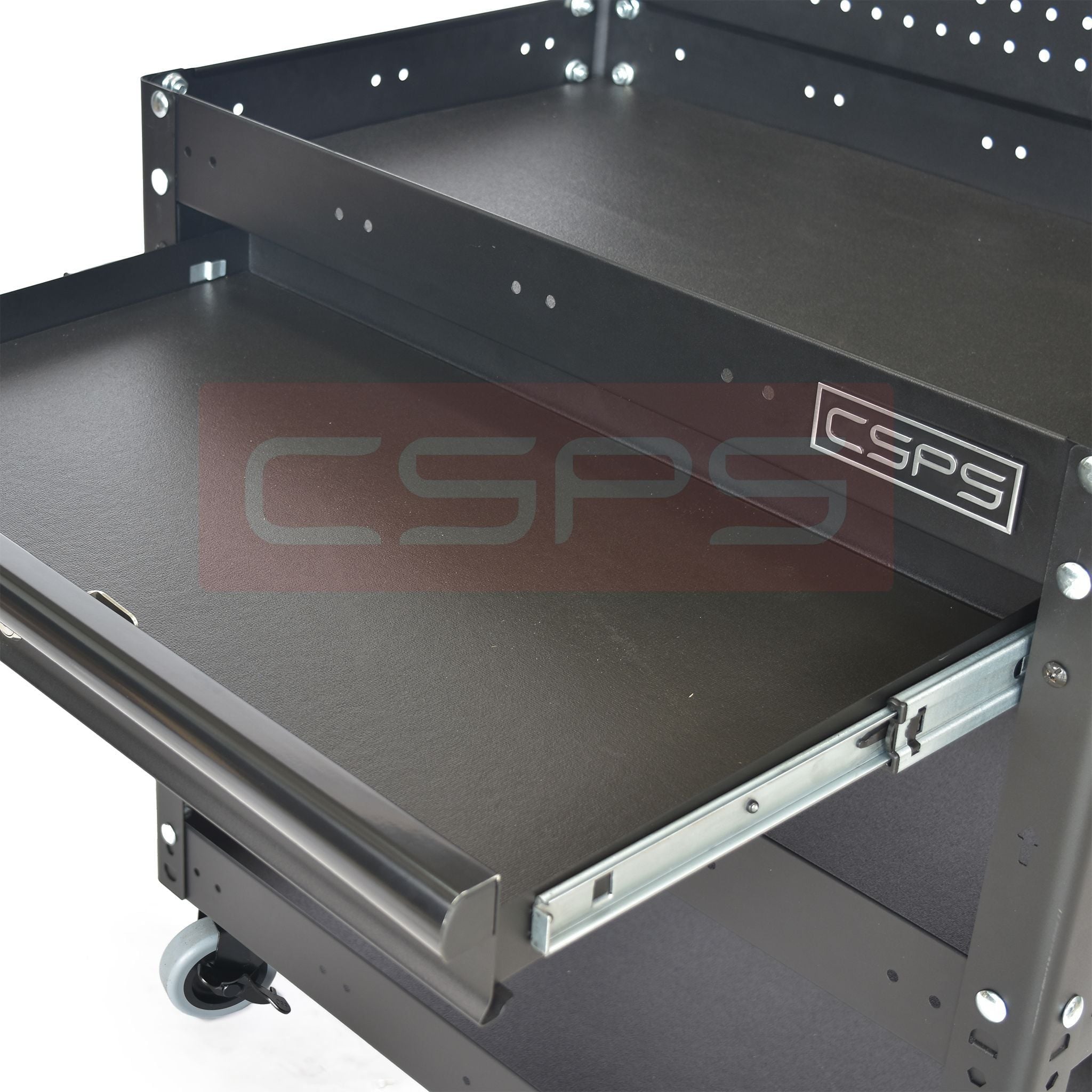 Hộc kéo xe đẩy CSPS 03 ngăn - 71cm màu đen/đỏ/xanh dương/xám