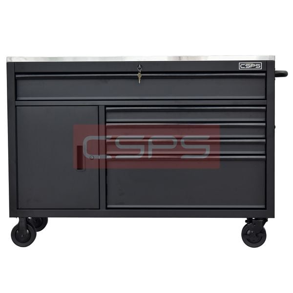  Tủ dụng cụ CSPS 132cm - 05 hộc kéo màu đen/trắng 