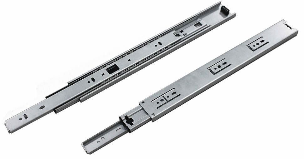 Ray trượt bi 3 tầng First Slide tải trọng 45kg /cặp - Chu kỳ đóng mở 50,000 lần