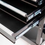 Ray trượt bi 3 tầng First Slide tải trọng 45kg /cặp - Chu kỳ đóng mở 50,000 lần