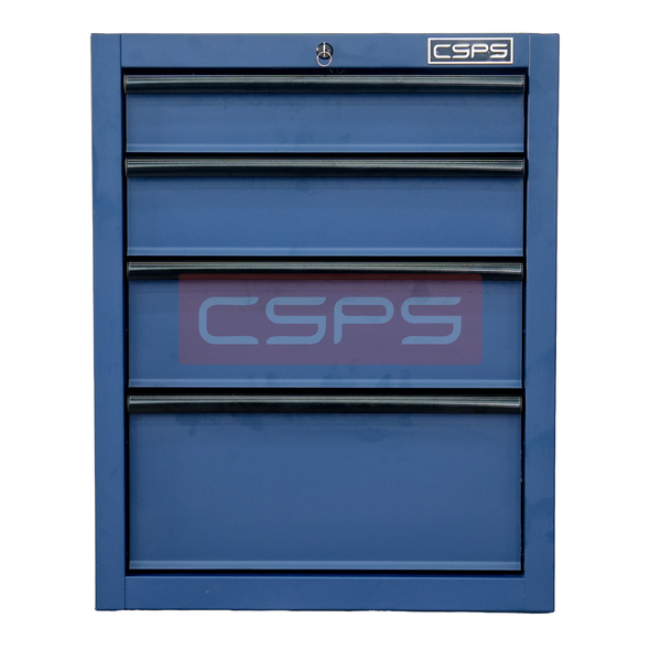  Tủ dụng cụ CSPS 61cm - 04 hộc kéo màu xanh dương 