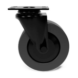  Bánh xe CSPS 227kg đế xoay không khóa màu đen 