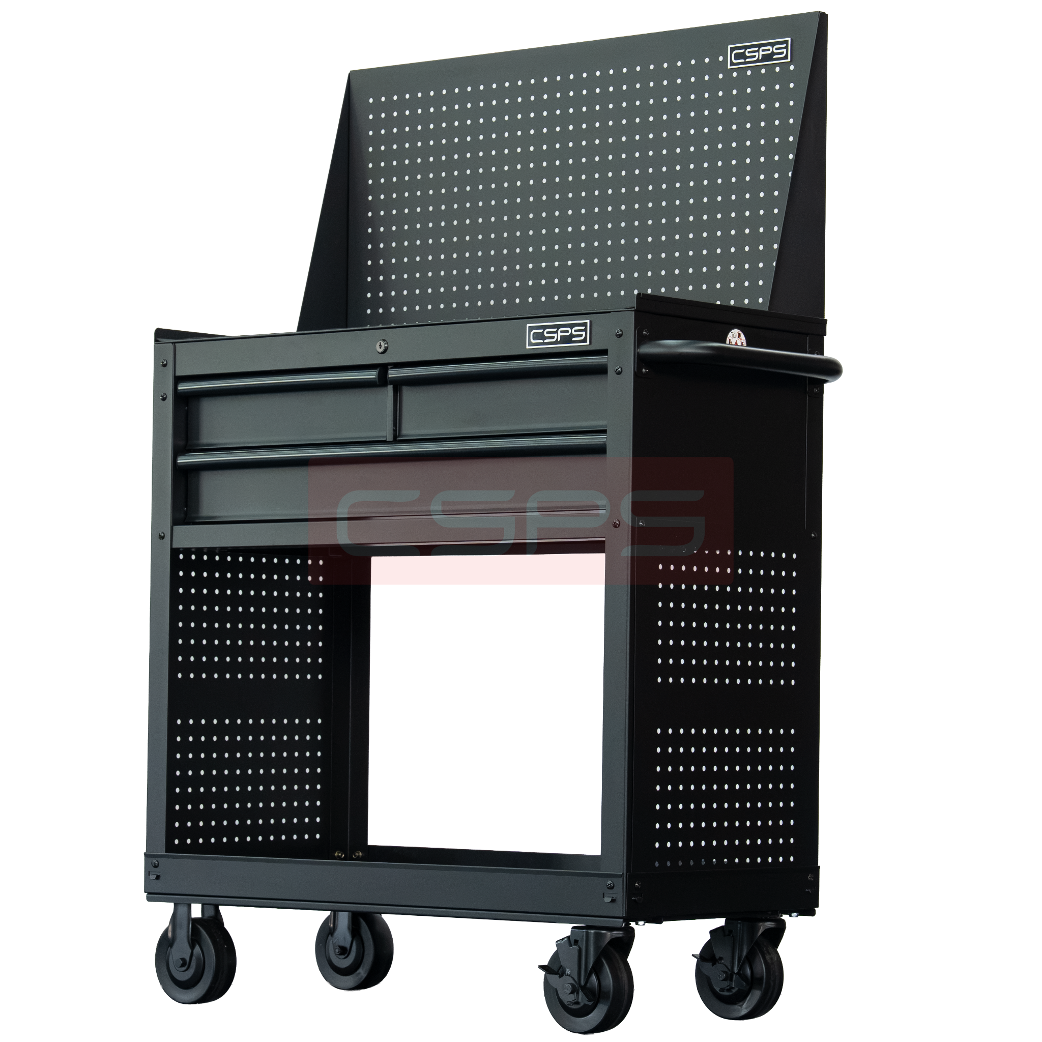  Mặt thép tủ di động CSPS 91cm màu đen 