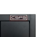Tủ dụng cụ CSPS 61 cm không ngăn kéo màu đen, chi tiết logo CSPS