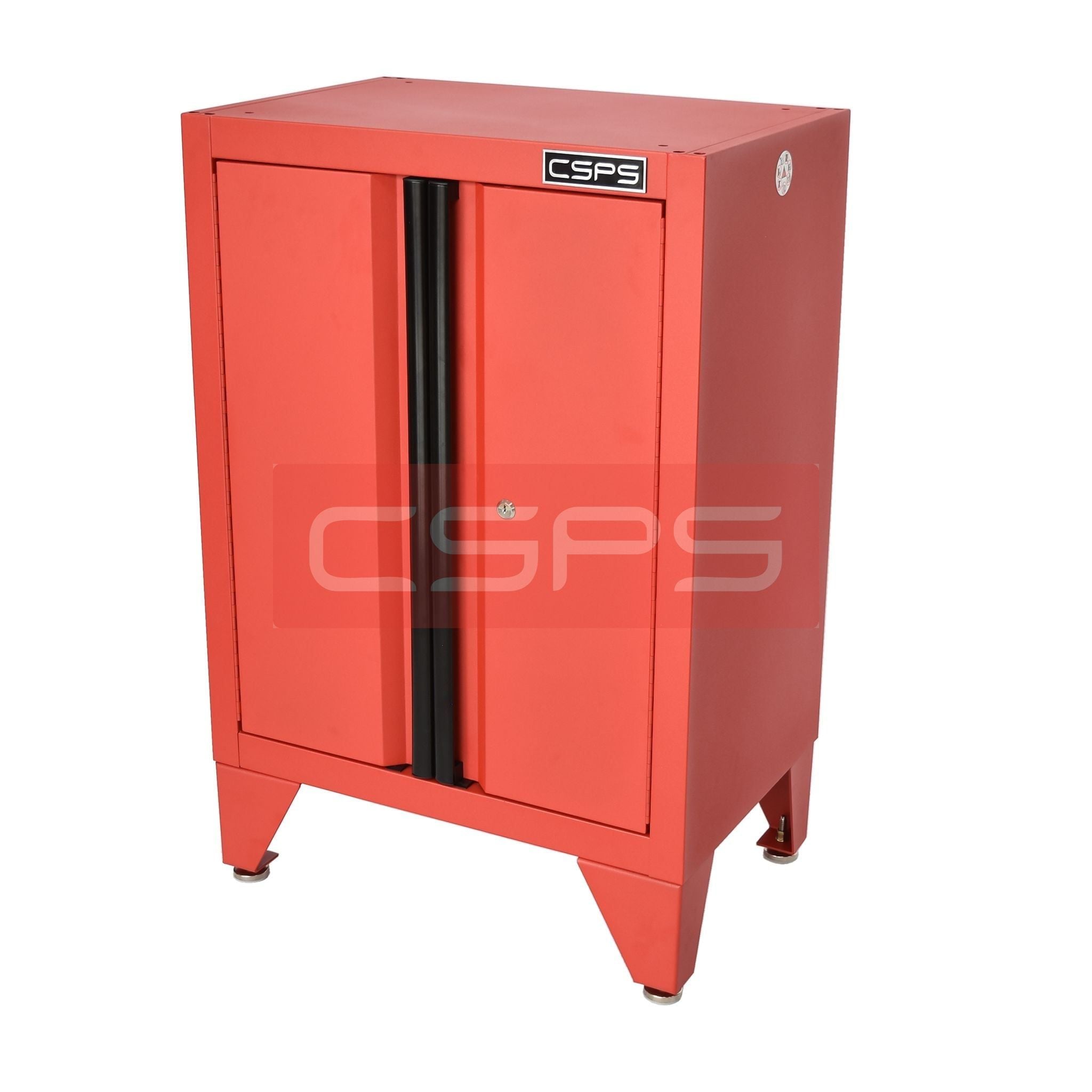 Tủ dụng cụ CSPS 61 cm không ngăn kéo màu đỏ, gắn chân cố định, góc trước bên phải