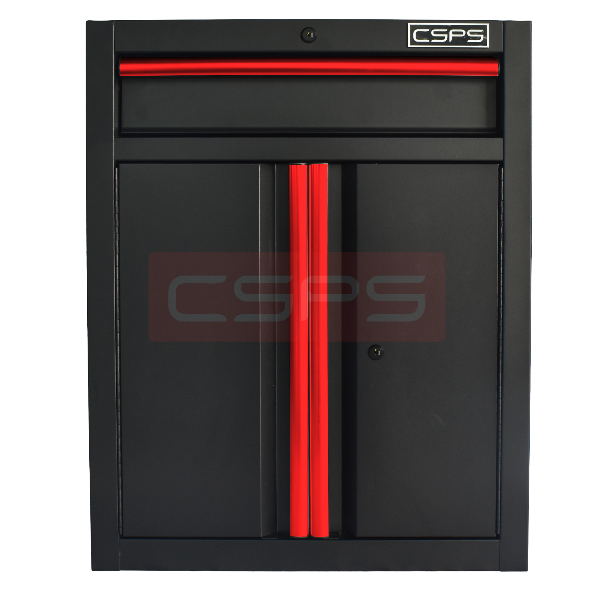 Tủ dụng cụ CSPS 61cm 1 hộc kéo màu đen tay cầm đỏ - VNTC06101BB5