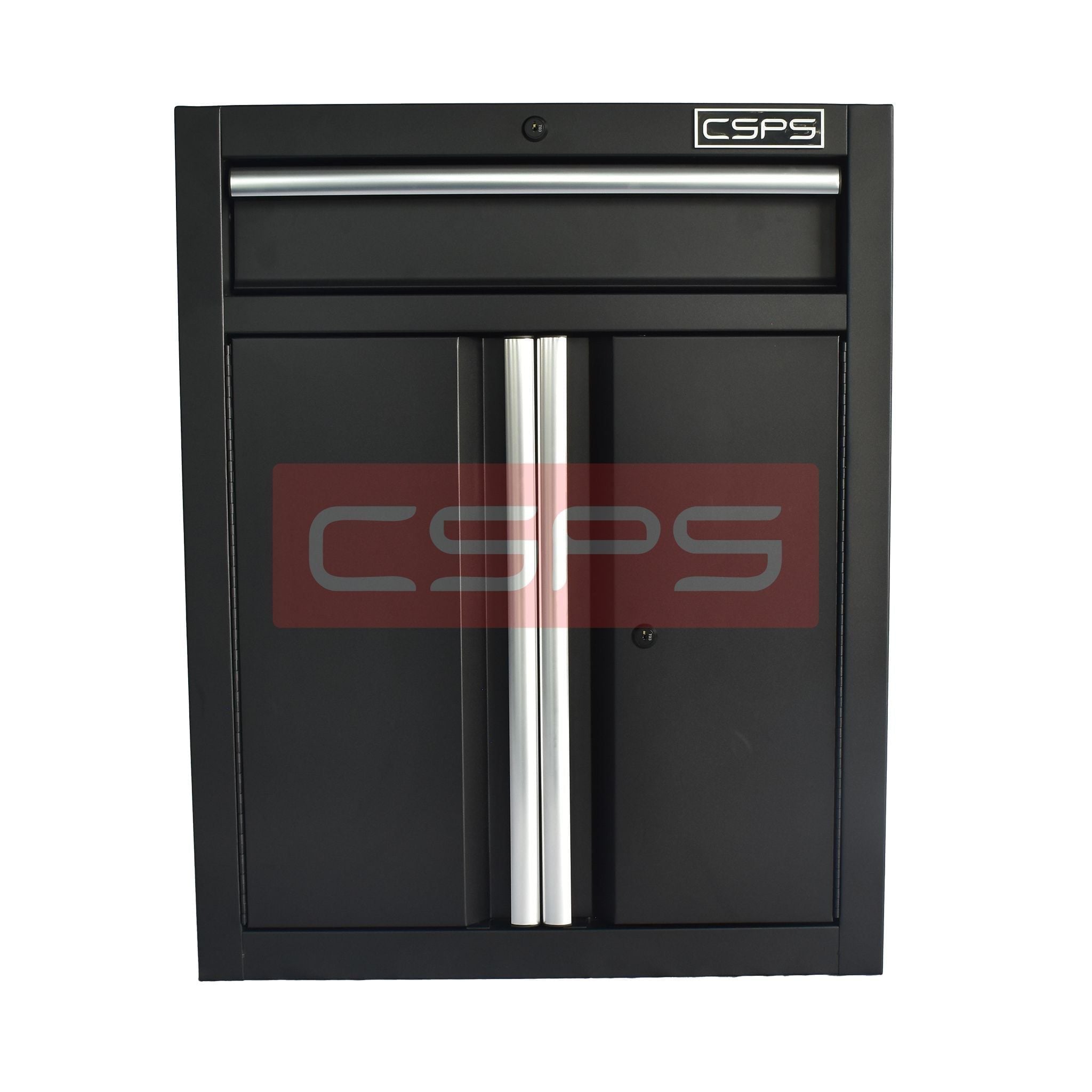 Tủ dụng cụ CSPS 61cm 1 hộc kéo màu đen tay cầm trắng - VNTC06101BB2