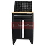 Tủ dụng cụ CSPS 61cm 1 hộc kéo màu đen tay cầm trắng - VNTC06101BB2