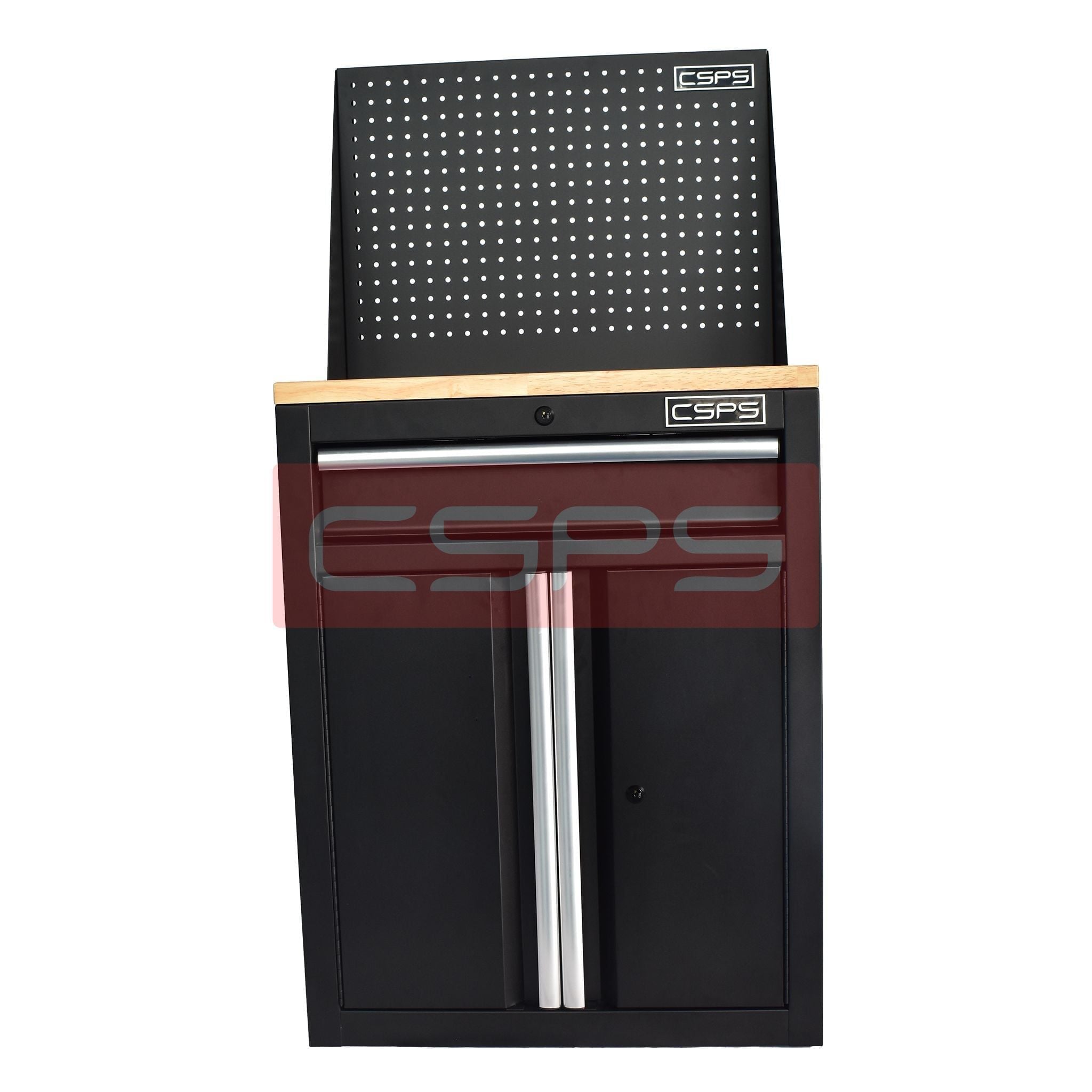 Tủ dụng cụ CSPS 61cm 1 hộc kéo màu đen tay cầm trắng - VNTC06101BB2