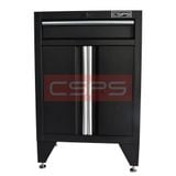Tủ dụng cụ CSPS 61cm 1 hộc kéo màu đen tay cầm trắng - VNTC06101BB2