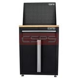 Tủ dụng cụ CSPS 61cm 1 hộc kéo màu đen tay cầm trắng - VNTC06101BB2