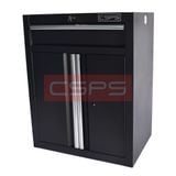 Tủ dụng cụ CSPS 61cm 1 hộc kéo màu đen tay cầm trắng - VNTC06101BB2