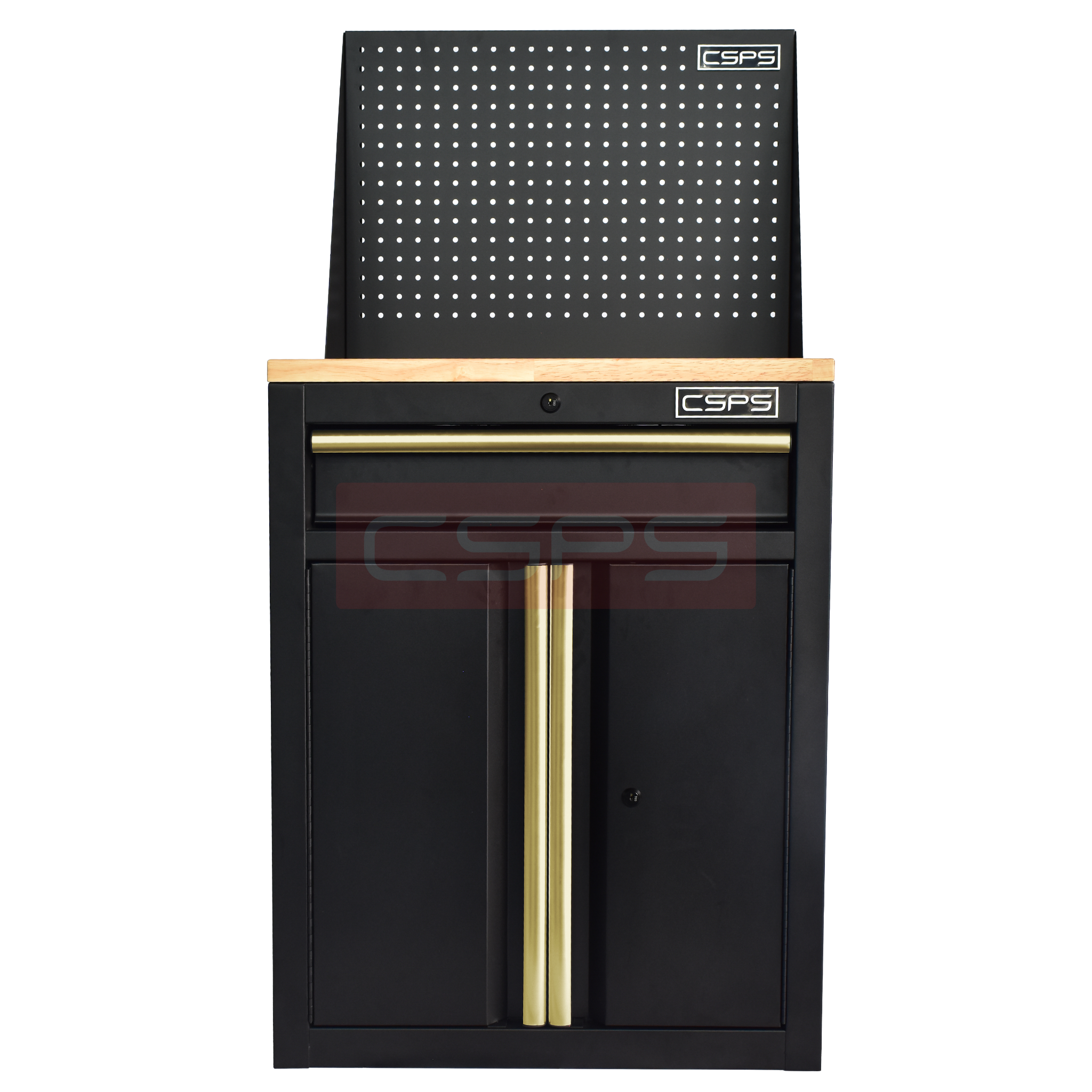 Tủ dụng cụ CSPS 61cm 1 hộc kéo màu đen tay cầm vàng - VNTC06101BB4