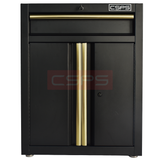 Tủ dụng cụ CSPS 61cm 1 hộc kéo màu đen tay cầm vàng - VNTC06101BB4