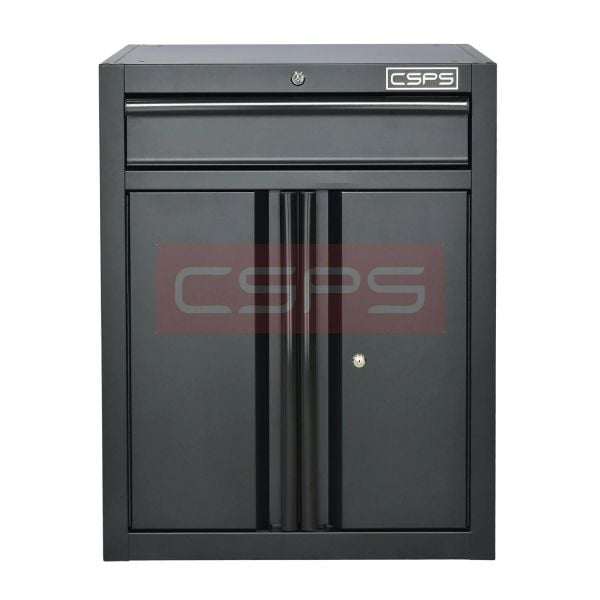Tủ dụng cụ CSPS 61cm 1 hộc kéo màu đen, mặt trước – VNTC06101BB3