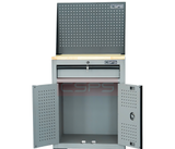 Tủ dụng cụ CSPS 61cm 1 hộc kéo màu xám, lắp bánh xe - VNTC06101BD1