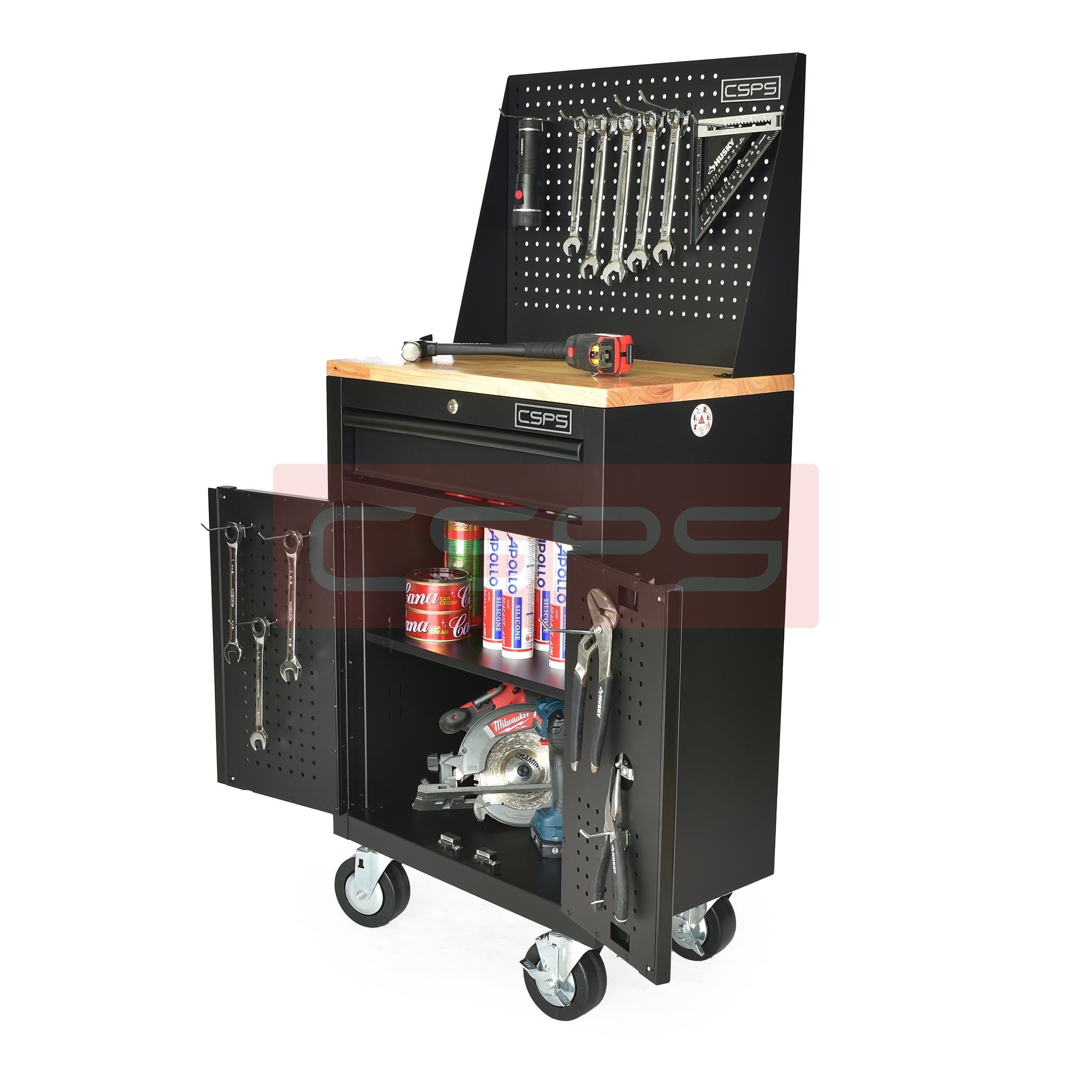  Ván gỗ cao su & vách lưới CSPS 61cm - 122cm - 183 cm 