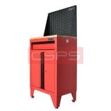 Tủ dụng cụ CSPS 61cm 1 hộc kéo màu đỏ, vách lưới và mặt gỗ - VNTC06101BC2
