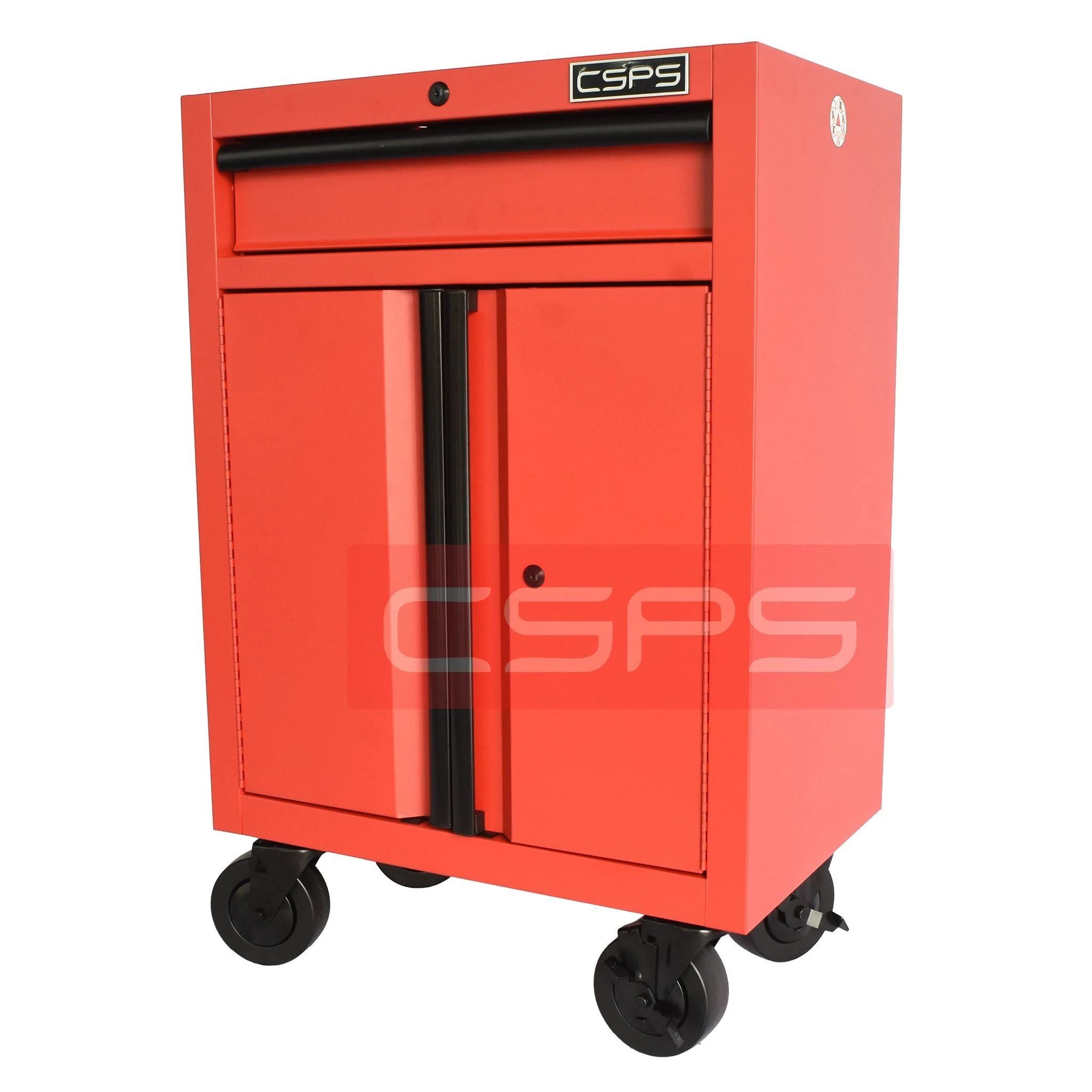 Tủ dụng cụ CSPS 61cm 1 hộc kéo màu đỏ, lắp bánh xe - VNTC06101BC2