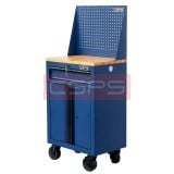 Tủ dụng cụ CSPS 61cm 1 hộc kéo màu xanh dương, vách lưới và mặt gỗ - VNTC06101BL1