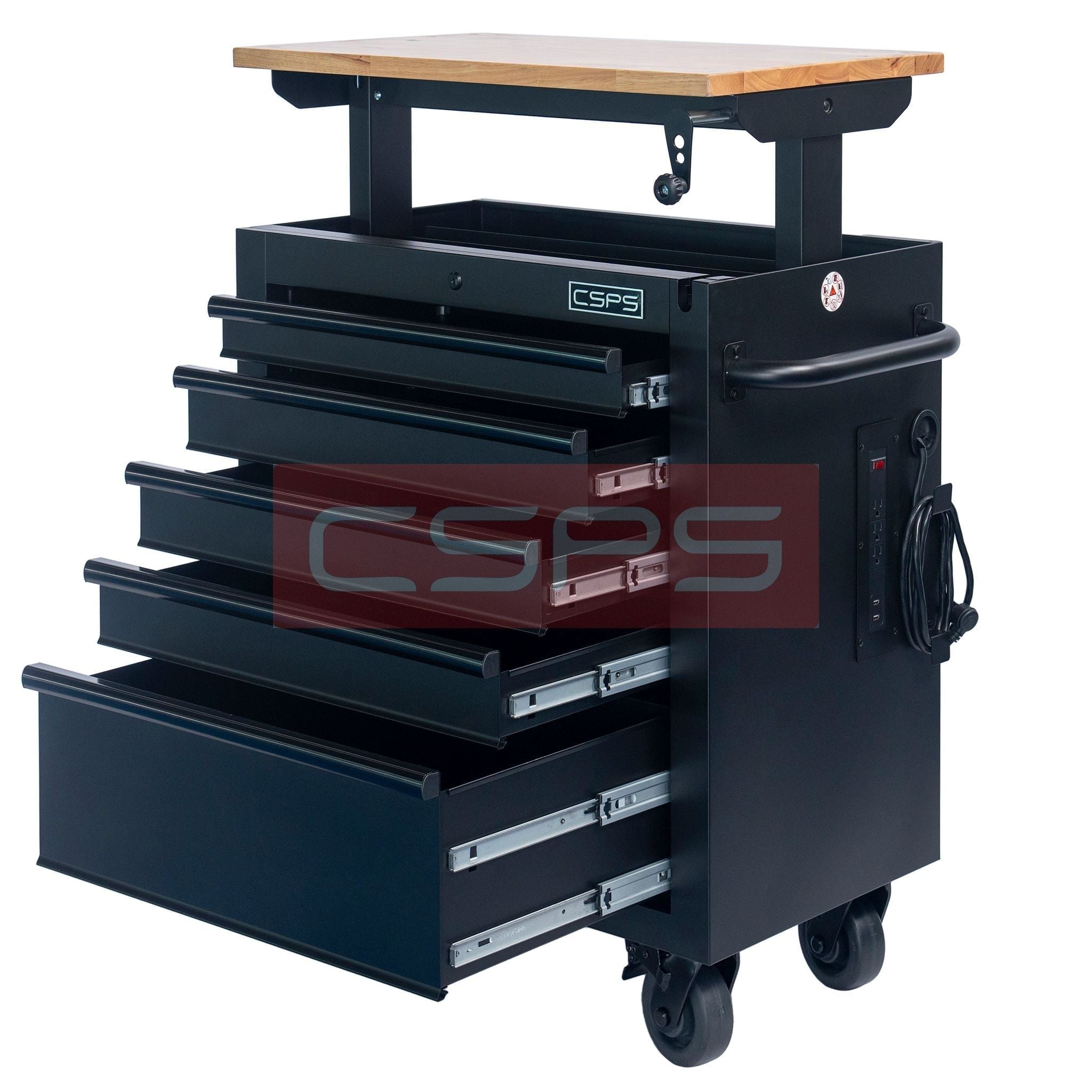  Tủ dụng cụ đồ nghề CSPS 76 cm – 05 hộc kéo có nâng hạ 