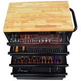  Vách lưới CSPS 76cm màu đen/xanh 