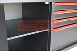 Tủ dụng cụ CSPS 132cm - 05 hộc kéo màu đen/trắng 