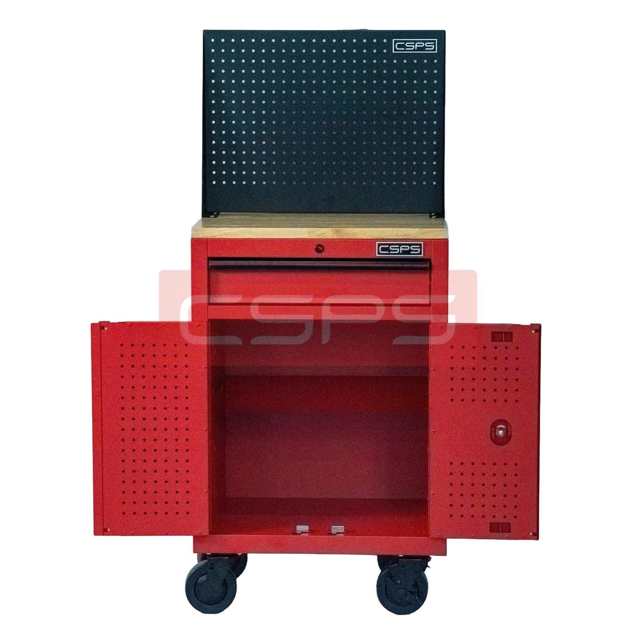  Tủ dụng cụ CSPS 61cm - 01 hộc kéo màu đỏ 