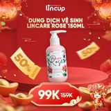 Dung dịch vệ sinh phụ nữ & CNS Lincare Rose 150ml