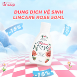 Dung dịch vệ sinh phụ nữ & CNS Lincare Rose 50ml