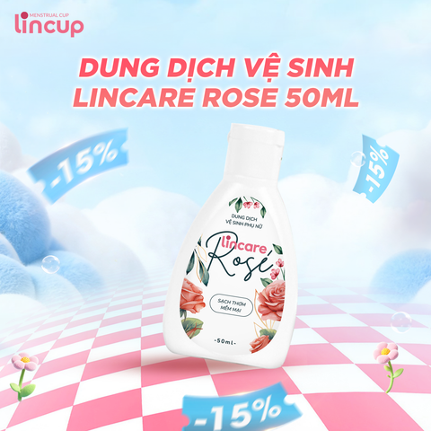 Dung dịch vệ sinh phụ nữ & CNS Lincare Rose 50ml