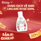 Dung dịch vệ sinh phụ nữ & CNS Lincare Rose 50ml