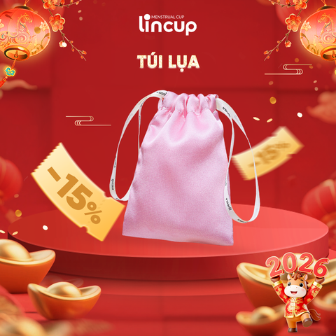 Túi lụa bảo quản cốc nguyệt san