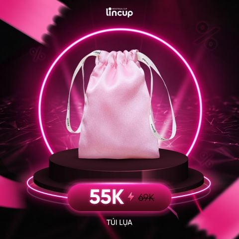 Túi lụa bảo quản cốc nguyệt san