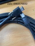 Cable Industrial Camera 6 Pin to 6 Pin IEEE 1394A Firewire Shielded Data17ft For CCD Color Camera, Digital Camera Microscope