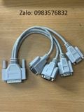 DB25-to-4x-DB9: 4 x CAN Cable Adapter