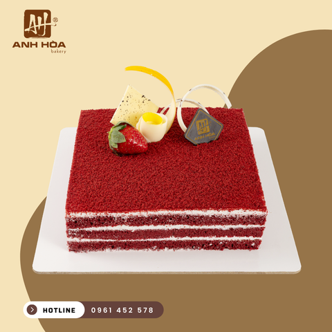 RED VELVET CAKE VUÔNG
