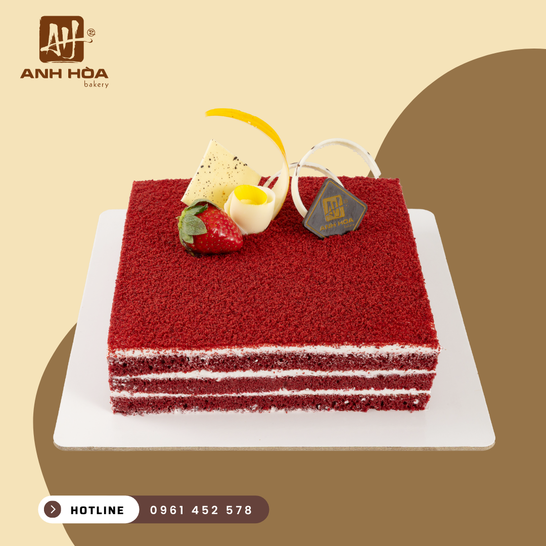 RED VELVET CAKE VUÔNG