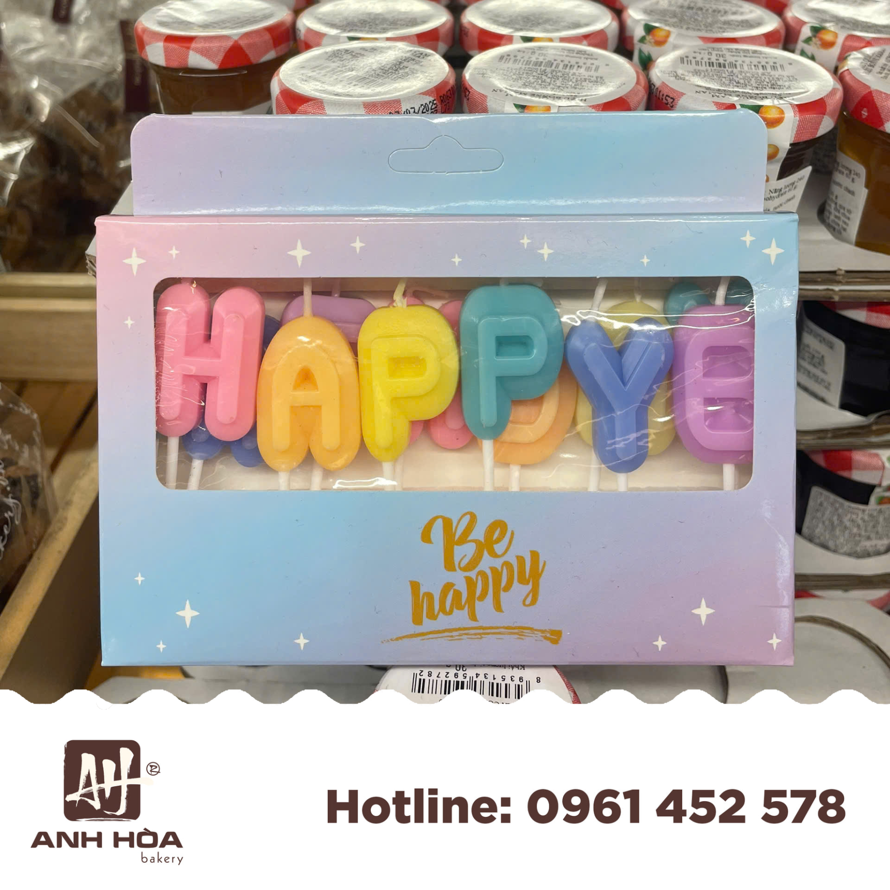 Nến HAPPY BIRTHDAY