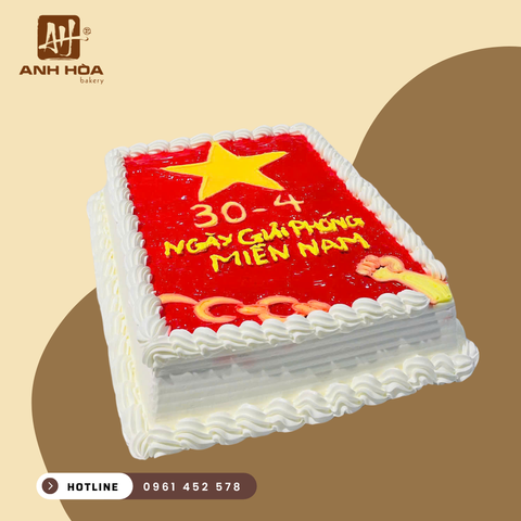 BÁNH KEM KỶ NIỆM 30/4